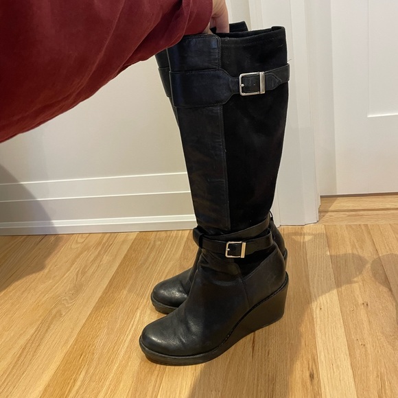 Cole Haan leather boots - Picture 1 of 4